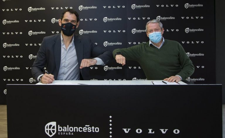 Volvo, 'coche oficial' de la Federación Española de Baloncesto