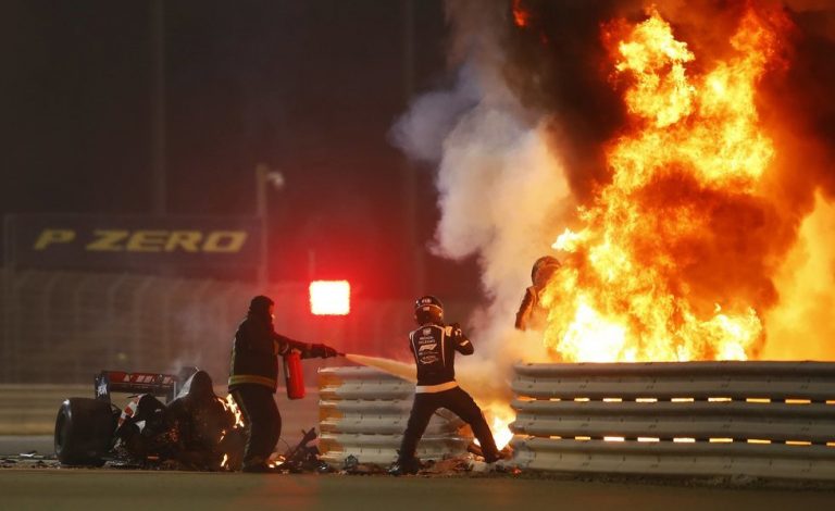 Cuando el fuego recuerda a la F1 tiempos olvidados