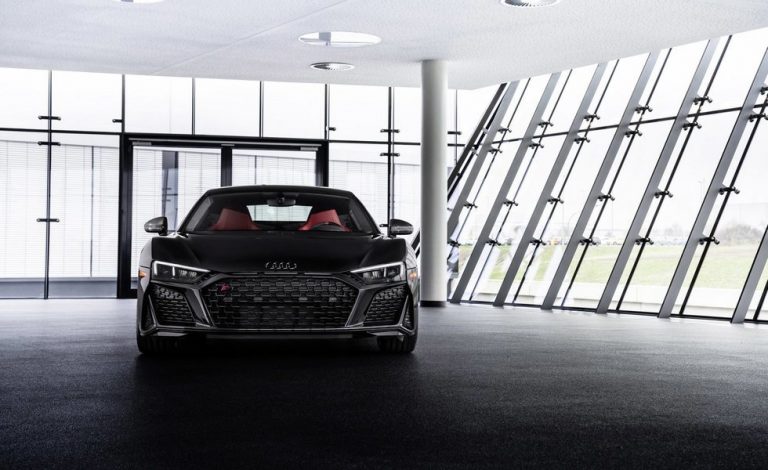 Audi R8 RWD Panther Edition. Todo al negro. Todo para Estados Unidos