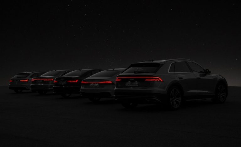 Iluminación Audi. Cuando ver y ser visto se convierte en todo un arte