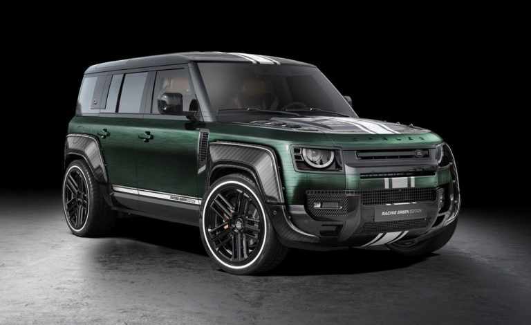 Carlex le aplica al nuevo Land Rover Defender su Racing Green
