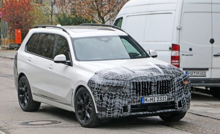 El BMW X7 2021 ya rueda por Munich