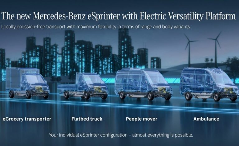 Mercedes-Benz eSprinter. La futura generación será mucho más avanzada