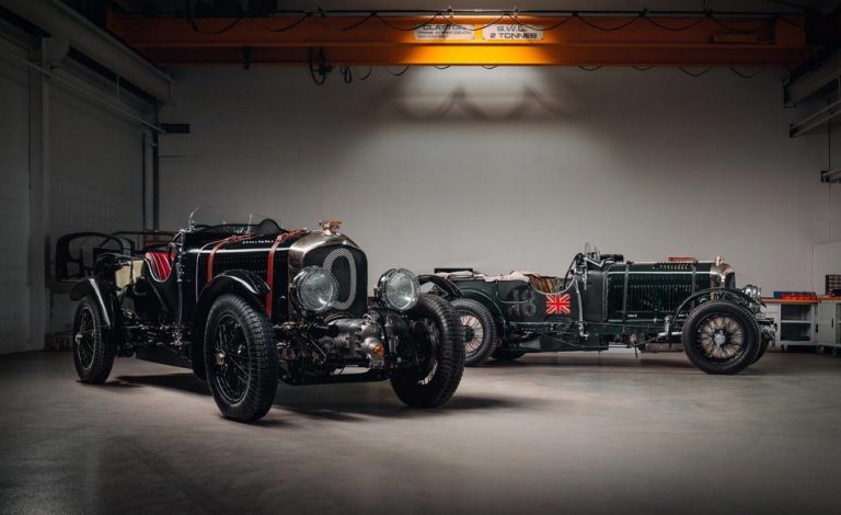 Bentley Blower Continuation. Este es el 'Car Zero' que usarán de prueba