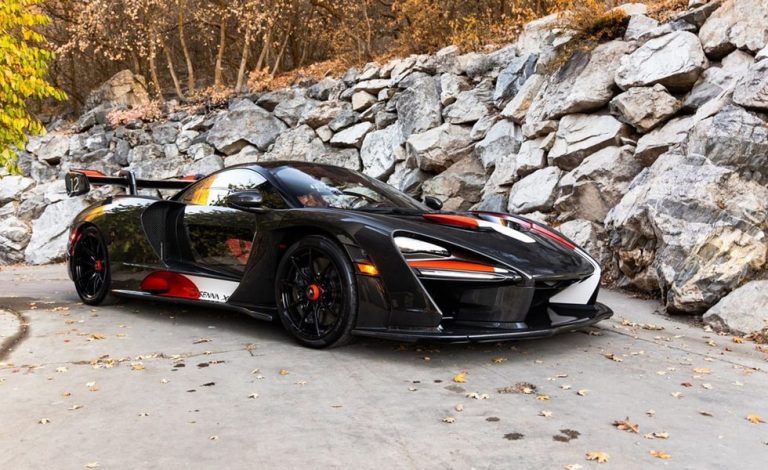 McLaren Senna XP Master of Monaco. Post Malone lo vende