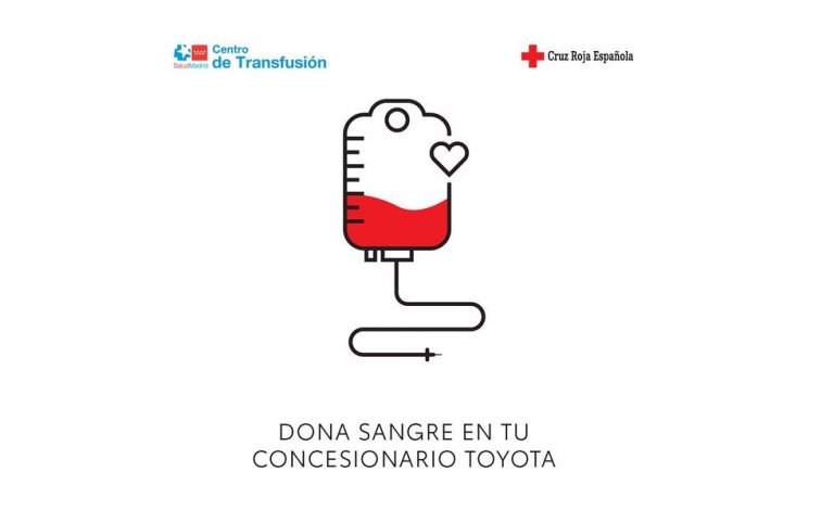 Apúntate a la campaña de donación de sangre de Toyota