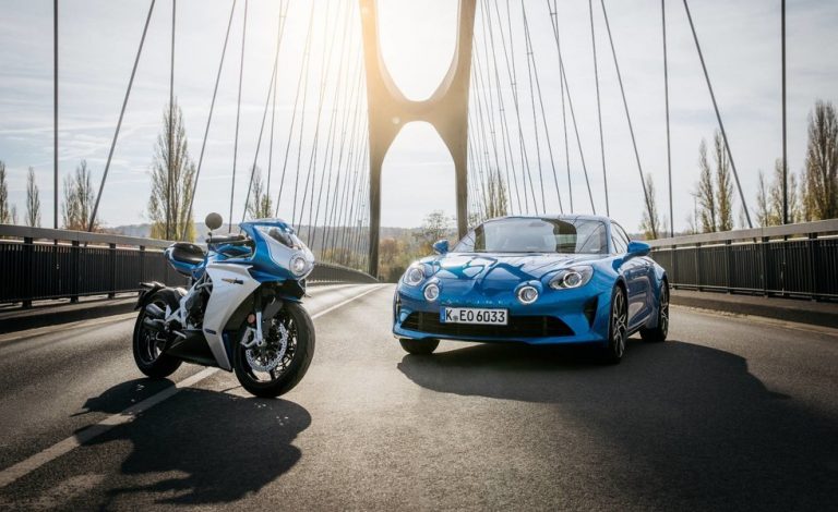 MV Agusta Superveloce Alpine. Inspirada en el mítico Alpine A110