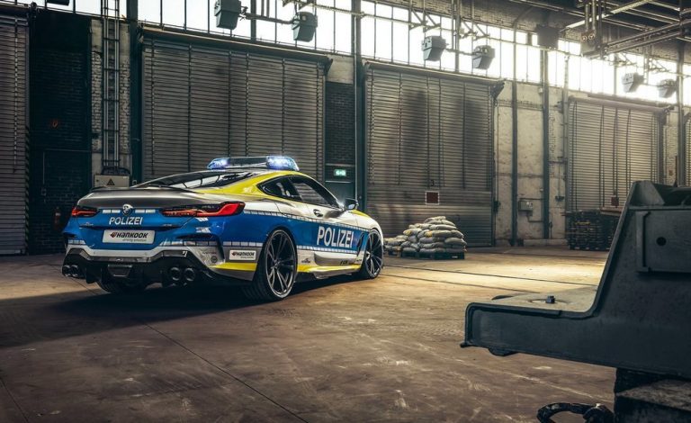 AC Schnitzer personaliza este BMW M850i Coupé para la policía alemana