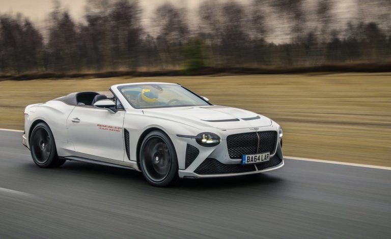 Bentley Bacalar 'Car Zero'. Así es su versión de preproducción