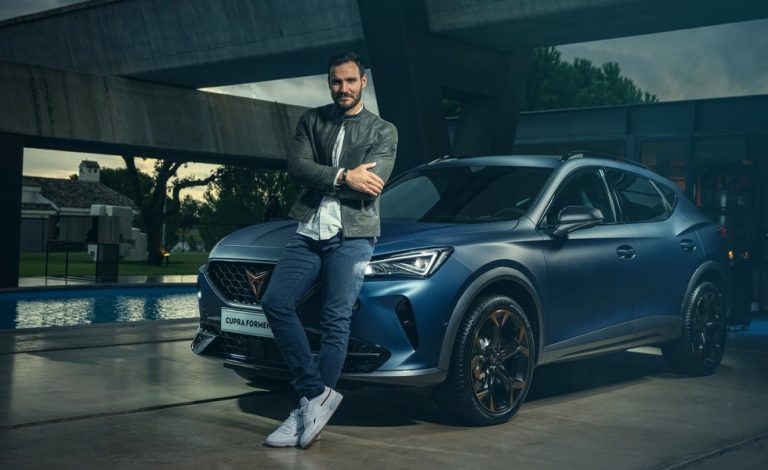 Saúl Craviotto se pone al volante del Cupra Formentor