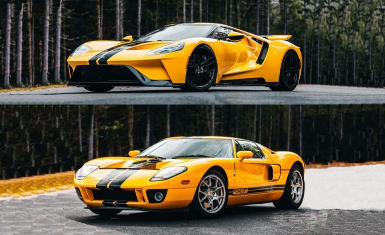 Ford GT ¿Con cuál te quedarías; 2005 o 2018?