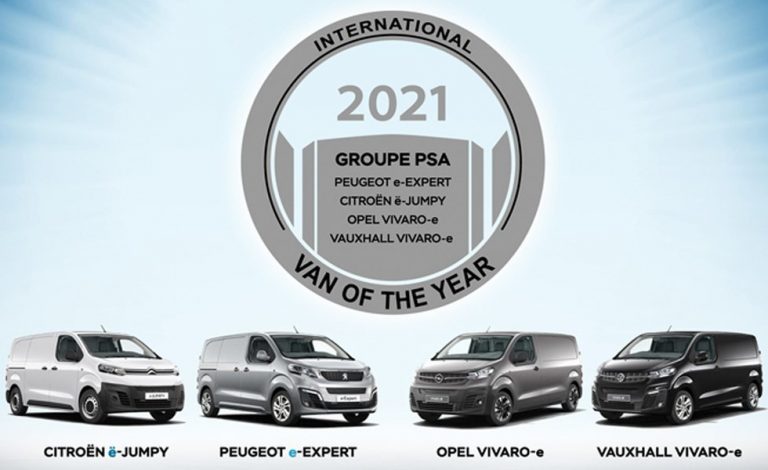Las furgonetas eléctricas de PSA ganan el premio 'International Van of the Year 2021'