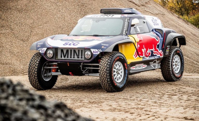 Mini JCW Buggy. Este es el coche de Carlos Sainz y Lucas Cruz para el Dakar 2021