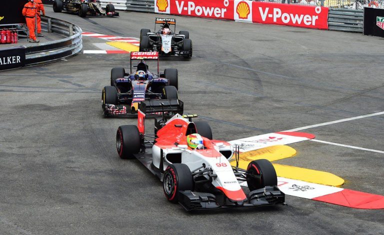 Roberto Merhi. Por fin por delante de su compañero