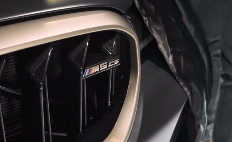BMW M5 CS. Comienza el destape de su versión más hardcore