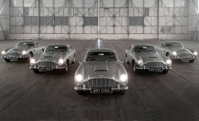 Aston Martin ha fabricado los primeros cinco DB5 Goldfinger Continuation
