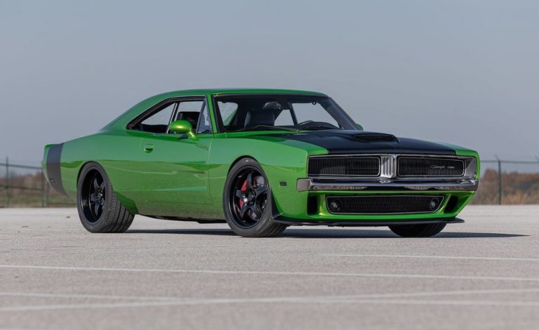 Este Dodge Charger de 1969 es un clásico muy moderno. Y se subasta