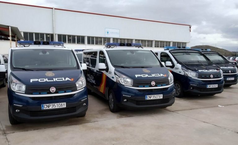 La Policía Nacional incorpora 39 unidades del Fiat Talento a su flota