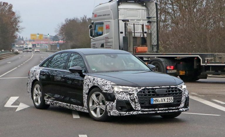 El Audi A8 prepara su renovación