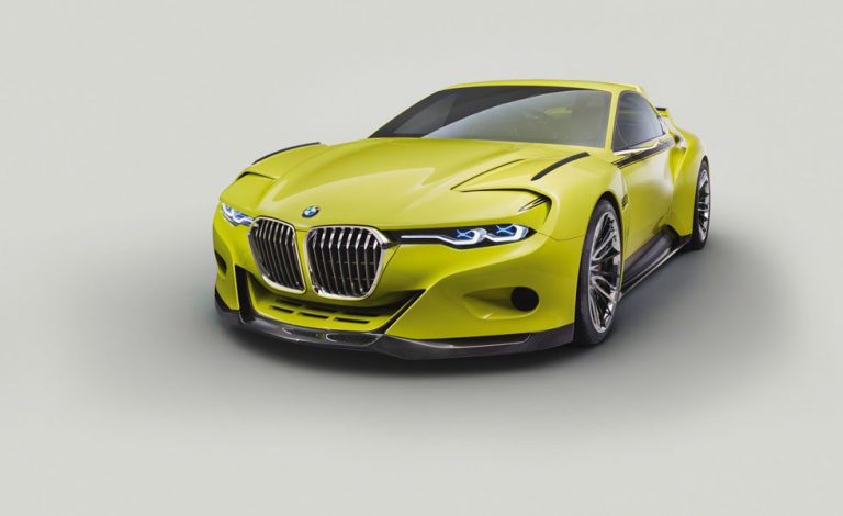 BMW 3.0 CSL Hommage Concept. Espectacular homenaje al pasado