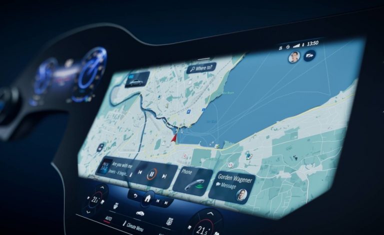 MBUX Hyperscreen. La enorme pantalla del Mercedes-Benz EQS
