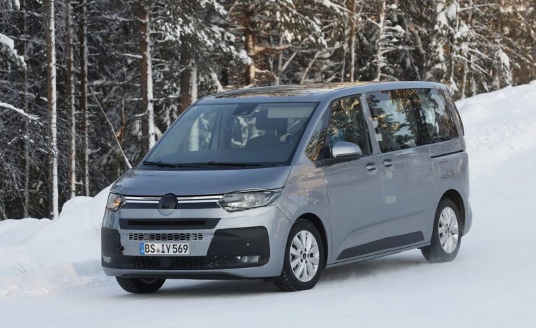 El Volkswagen Multivan T7, en la última fase de desarrollo