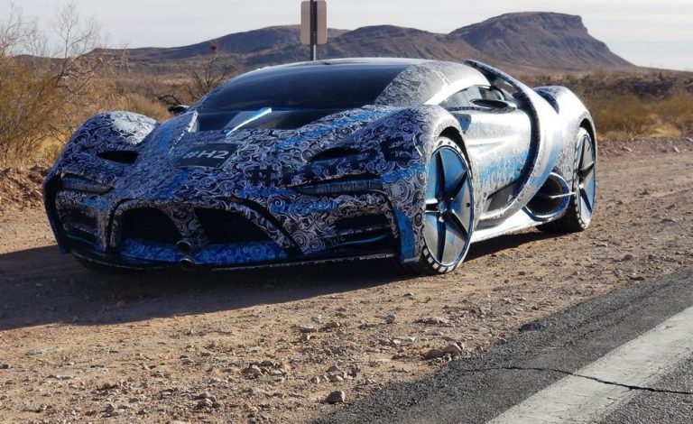 Hyperion XP-1. El hiperdeportivo de hidrógeno ya rueda en la calle