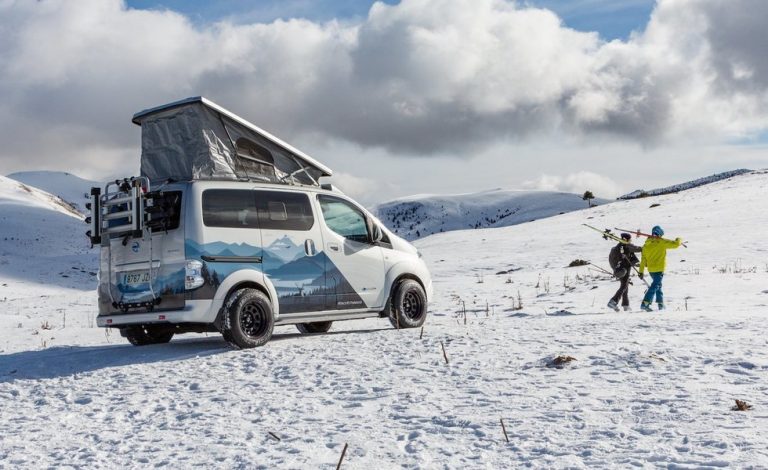 Nissan e-NV200. Una camper eléctrica para el invierno
