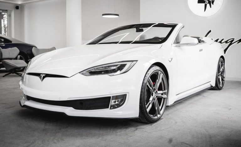 ¿Quieres un Tesla Model S descapotable? Ares Design te lo hace