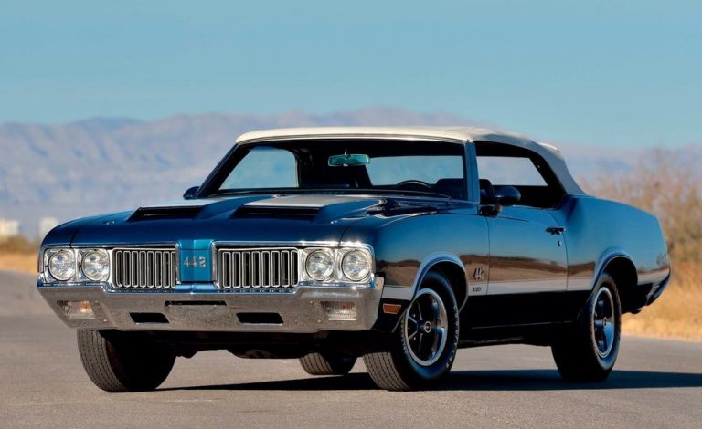 Oldsmobile 442 W-30 Convertible. Un muscle car con mucha clase