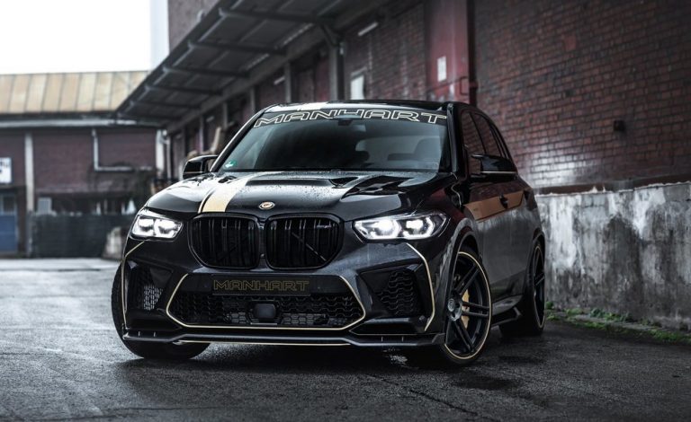 BMW X5 M Competition. En las manos de Manhart todo es llamativo