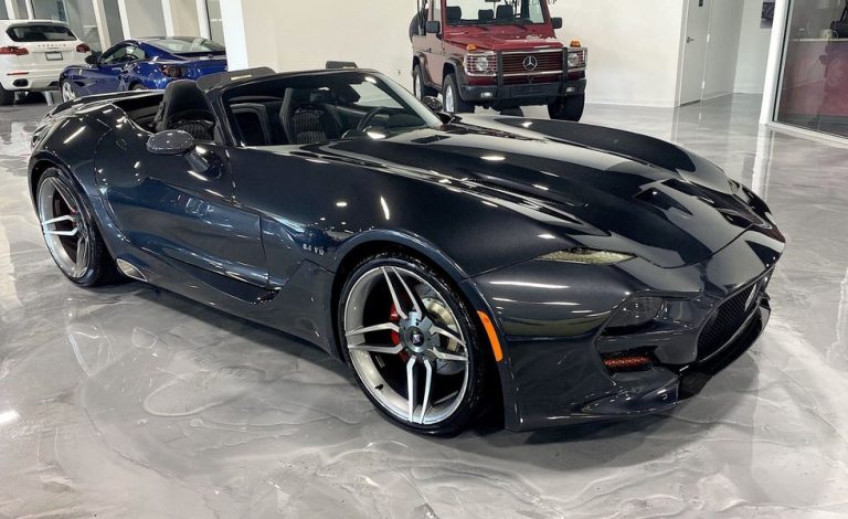 VLF Force 1 V10 Roadster. Solo existe este