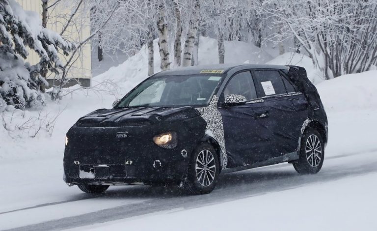 El futuro Kia Niro pasa frío en Suecia