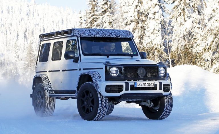 Mercedes G 4×4. Mejor que un trineo