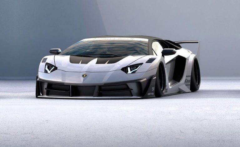 A Liberty Walk se le va de las manos el Lamborghini Aventador…