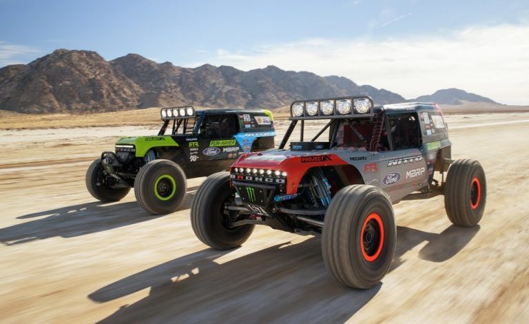Estos son los Bronco de carreras de Ford para el King of the Hammers