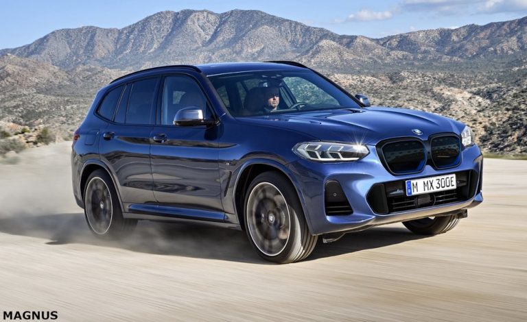 BMW iX3. Este puede ser su aspecto tras la renovación