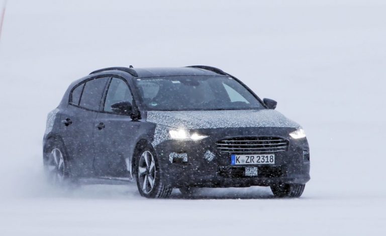 El Ford Focus disfruta en la nieve
