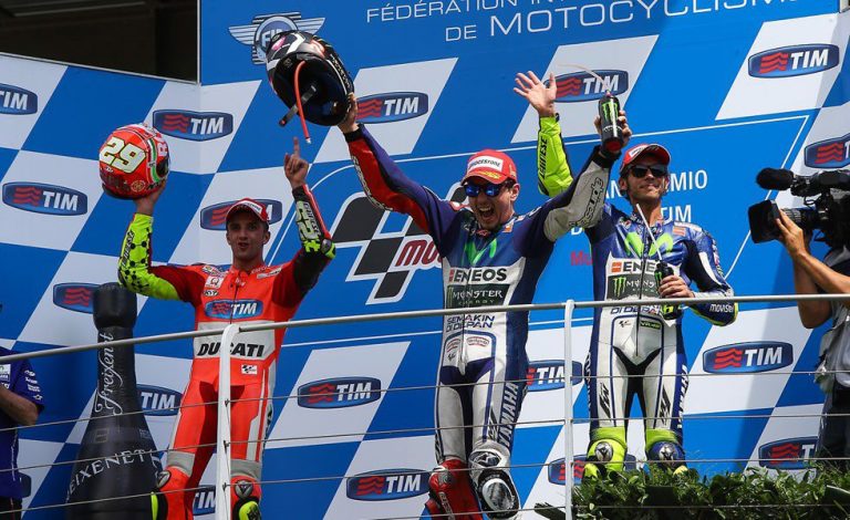 Jorge Lorenzo gana su tercer Gran Premio consecutivo