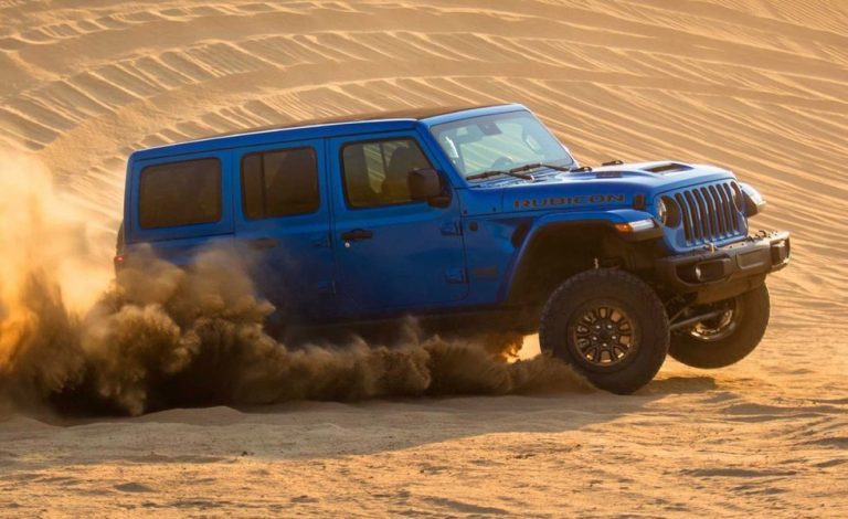 Jeep Wrangler Rubicon 392. Es un auténtico tragaldabas