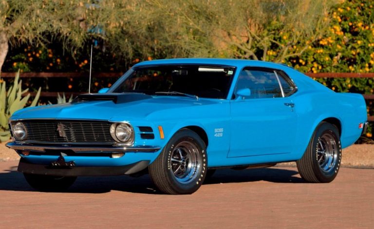 Mecum subasta este Ford Mustang Boss 429, uno de los 499 fabricados en 1970