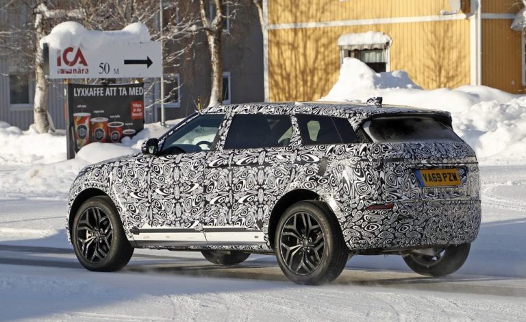 El Range Rover Evoque prepara una versión larga