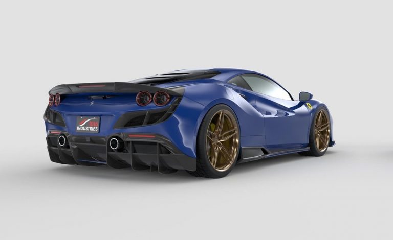 1016 Industries fabrica con impresión 3D un kit de carrocería para el Ferrari F8 Tributo