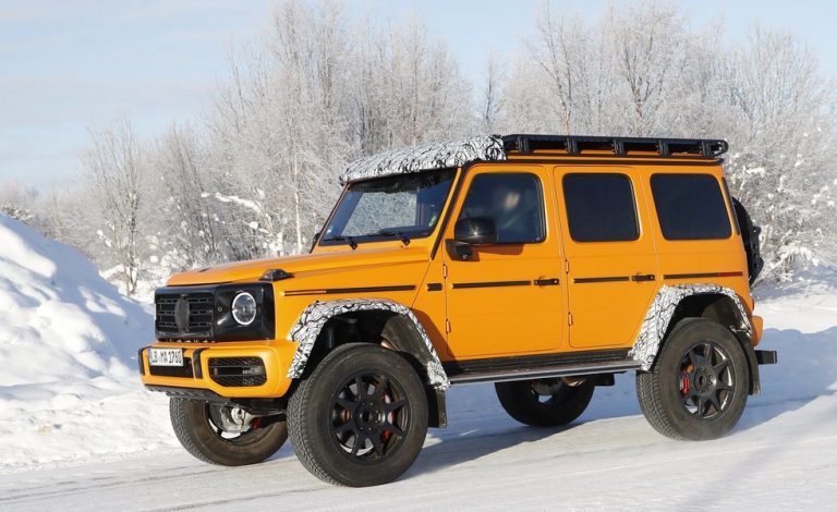 Mercedes G 4×4. Últimas fotos antes de su presentación
