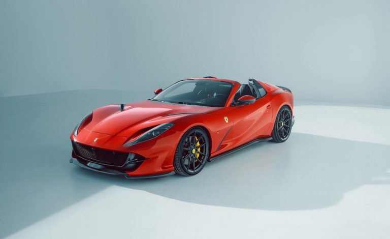 El Ferrari 812 GTS le da la mano a Novitec