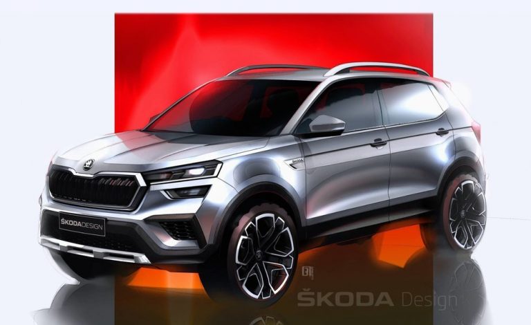 Skoda Kushaq. Se desvelan sus primeros bocetos