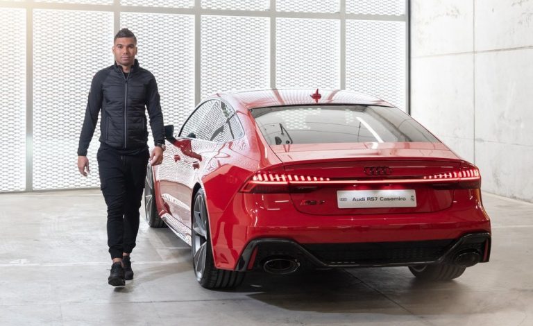 La plantilla del Real Madrid C.F. estrena sus nuevos Audi