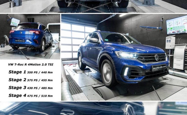 El Volkswagen T-Roc R se hace mayor gracias a McChip DKR