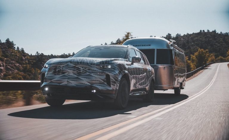 El nuevo Infiniti QX60 2022 será capaz de remolcar hasta 2.721 kilos