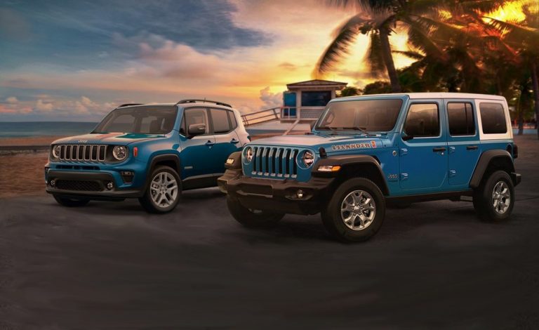 Jeep le da al Wrangler y al Renegade la nueva edición Islander